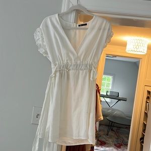 White Zara mini dress